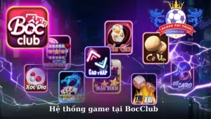 Hệ thống game bài đa dạng 